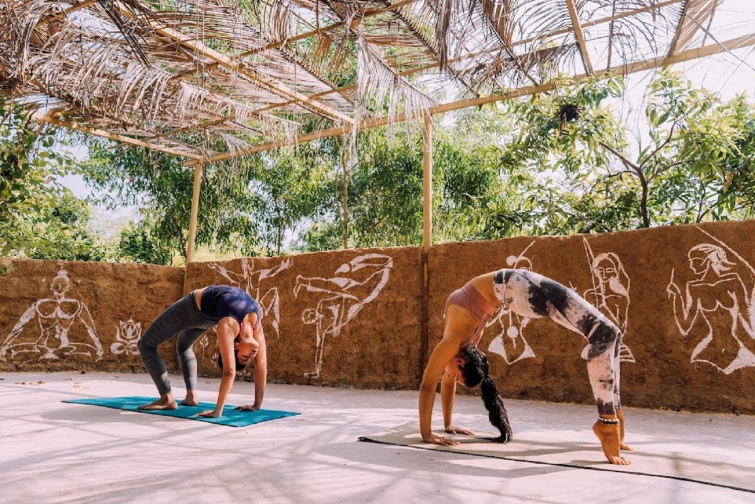 Jamboree Creek Yoga Mandrem Esterno foto
